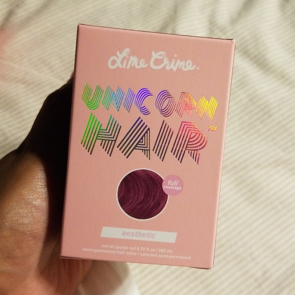 Lime Crime Aesthetic semi-permanent hair color